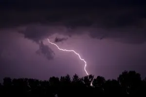 Gewitter Drucke: Donnersturm, Blitz