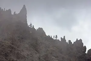 Spanish Mountain Landscapes Drucke: Volcano ridge