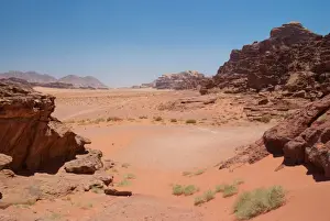 Sand Dune Scenery Drucke: Wadi rum