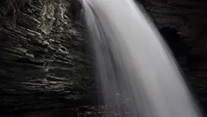 Long Exposure Waterfall Photos Drucke: Waterfall close up