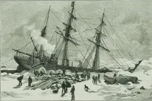 Die Sinking des Eisas am 21.August 1881