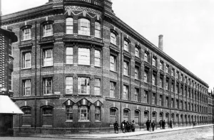 Berkshire Drucke: Fabrik Huntley & Palmers, Reading