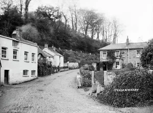 Perran Wharf, Perranarworthal, Kernow. 1910
