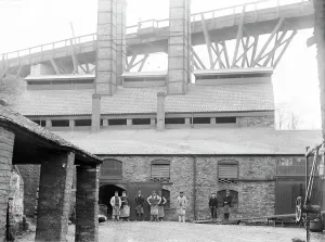 Brunel Drucke: Keramikwerk Carvedras, Truro, Kornwall um 1892