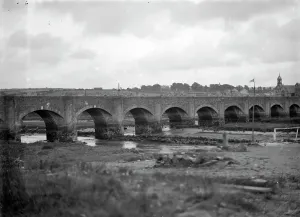 Historische Denkmäler Drucke: Die Brücke, Wadebridge, Cornwall. Frühe 1900er Jahre.