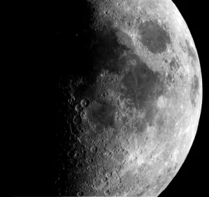 Weltraum Drucke: US-MOON