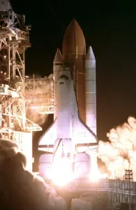 Space Shuttle Endeavour Drucke: Us-Shuttle Endeavour on Launch Pad