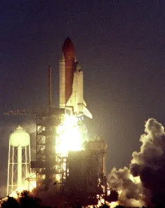 Kennedy Space Center Florida Drucke: Us-Shuttle-Endeavour-Off