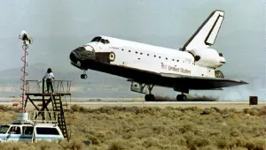 Edwards Air Force Base Drucke: Us-Space Shuttle Landing