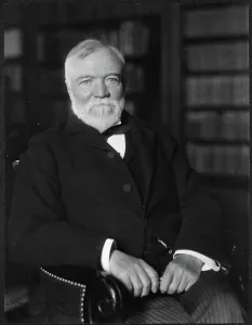 Andrew Carnegie Portrait Drucke: Andrew Carnegie