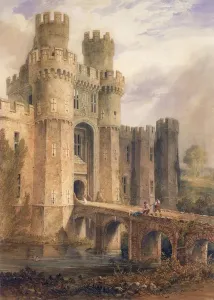 Bildende Kunst Drucke: Hürstmontceaux Schloss, Südengland