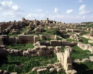 Sicilian Architecture Drucke: View of the acropolis