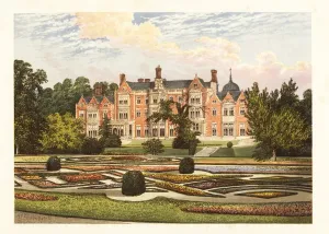 Sandringham House, Norfolk, England. 1880 (Radierung)