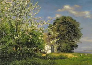 Frühlingsblume, 1908 (Öl auf Leinwand)