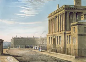 Der Königliche Bogen, Badminton 1815 (Farbdruck)
