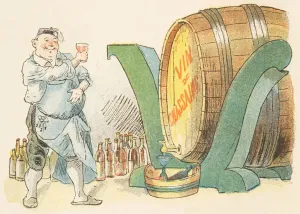 V: Wein von Devambez, 1844-1923; 20x15
