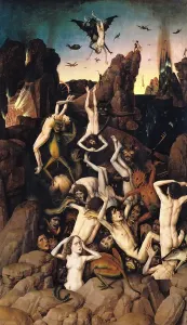 Medieval Hell Scene Drucke: Hell (oil on panel)