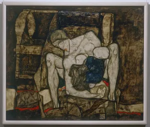 Egon Schiele Artwork Drucke: Blinde Mutter