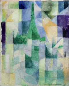 Drucke von BBG11852971 Simultane Fenster Nr 2, 1912 (Öl auf Leinwand) von Delaunay, Robert (1885-1941); (add.info.: Robert Delaunay ; 1885 - 1941.Fenêtres simultanées Nr. 2, 1912.Oil on canvas, H) Abstrakte Kunst Drucke: Simultane Windows Nr 2, 1912 (Öl auf Leinwand)