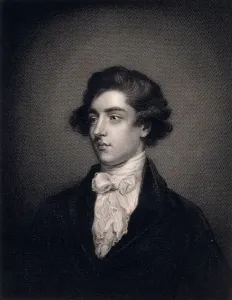 Porträt von William Thomas Beckford (1760-1844), 1835 (Radierung)