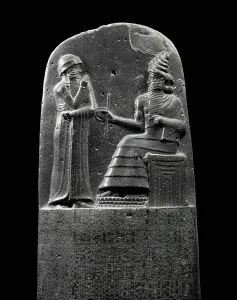 Cuneiform Script Drucke: The Code of Hammurabi