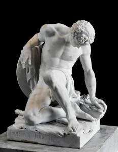 French Sculpture Drucke: Dying gladiator