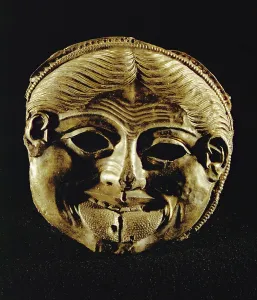Ancient Greece Artefact Drucke: Gorgon's head