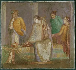 Museo Archeologico Nazionale Naples Drucke: La Citareda