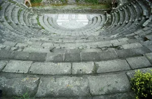 Archaeological Sites In Europe Drucke: The Odeon, Pompeii