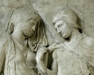 Ancient Greece Artwork Drucke: Orpheus and Eurydice