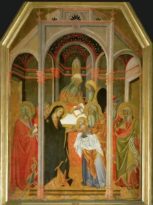 New Testament Art Pieces Drucke: Presentation in the temple