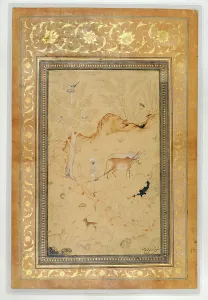 Islamic Manuscript Art Drucke: Scenes from rustic life