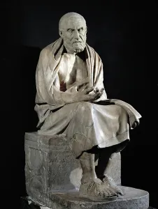 Portrait Of A Philosopher Drucke: The stoic philosopher Chrysippos