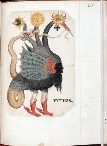 Snake In Art History Drucke: Python - Oeuvre d un maitre allemand