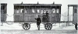 French Transport History Drucke: A corridor train