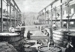 Scottish Industrial Heritage Drucke: The refining of cornflour