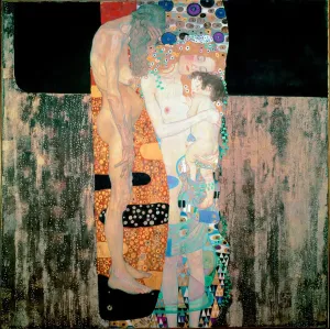 Drucke von LRI4650278 Die drei Altersstufen der Frau Gemälde von Gustav Klimt (1862-1918) 1905 Dim Gustav Klimt Drucke: Die drei Altersstufen der Frau Gemälde von Gustav Klimt (1862-1918) 1905 Dim