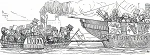 Steam Ship History Drucke: The rise of steam ships, 1847