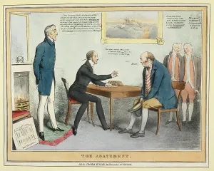 19th Century European Art Drucke: The statement