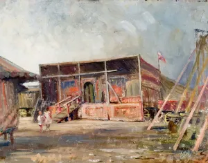 Aufstellung der Messe (Öl auf Leinwand)