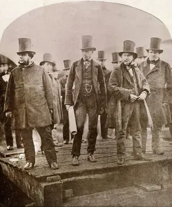 Isambard Kingdom Brunel Engineer Drucke: Souvenir photos of maiden voyage of Great Eastern steamship, 1859