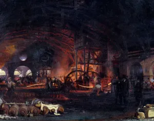 Industrielle Revolution: La grande forge de Fourchambault