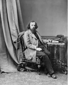 Porträt des Chemikers Dimitri Ivanowitsch Mendelejew, 1880-82 (Albumensilberdruck)