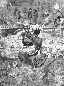 XIX Century Artist Works Drucke: Application of Science, its progress in the past