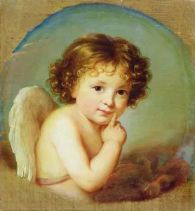 Cupid (Öl auf Leinwand)