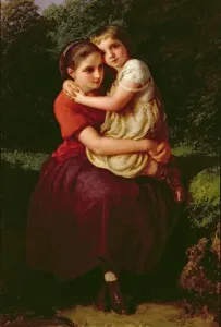 Schwestern, 1868 (Öl auf Leinwand)