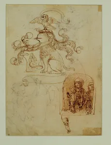 Saint John The Evangelist Drucke: Heraldic elements