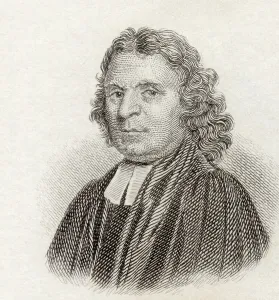 UK Historical Figures Drucke: William Derham, from Crabb's Historical Dictionary, publ. 1825 (print)