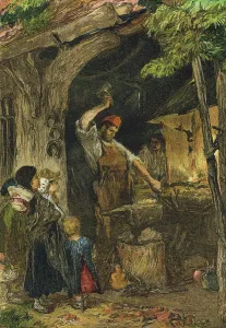 Artisan Occupation Drucke: Blacksmith