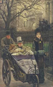 Die Tochter des Kriegers, oder Der Genesende, um 1878 (Öl auf Holz) (siehe auch 27536).